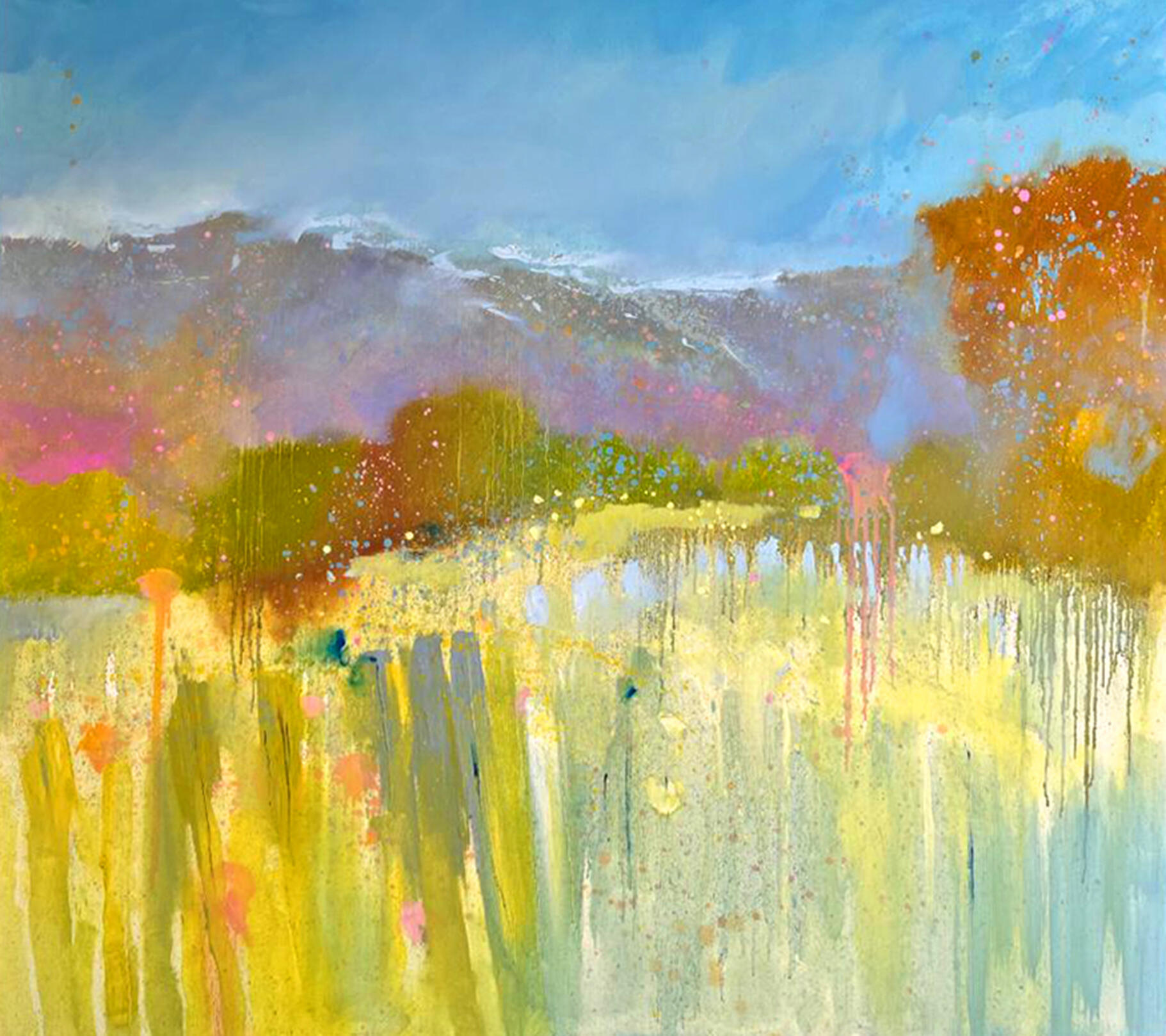 🔴 SOLD MOUNTAIN LIGHT 04 90x100cm $1750