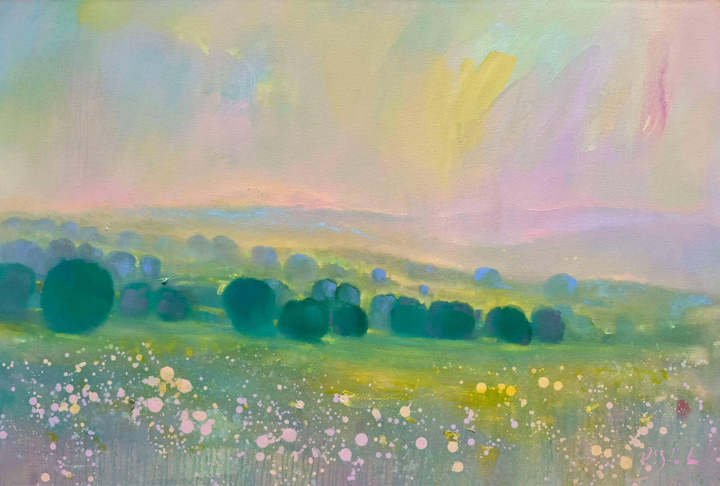 DUSK EMEK HA-ELLAH 2 80x120cm $1550