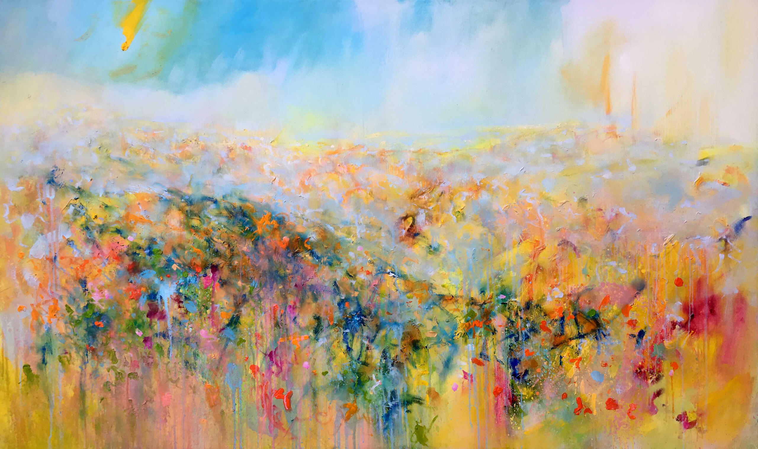 🔴 SOLD MOUNTAIN LIGHT 03 90x150cm $2200